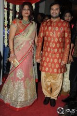 Celebs at Jaya Prada Sister Son Engagement